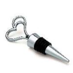 Bottle Stopper Double Hearts