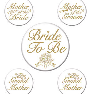 Bridal Family Buttons