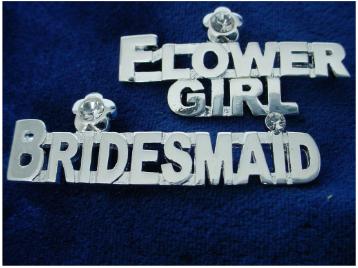 Bridal Party Pin – Bridesmaid