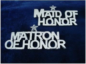 Bridal Party Pin – Maid of Honor