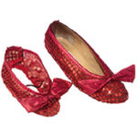 Dorothy Sequin Shoe Cover