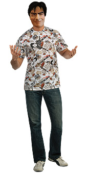 Charlie Sheen Shirt & Mask