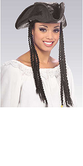 Pirate Hat with Braids