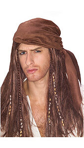 Caribbean Pirate Wig