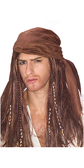 Caribbean Pirate Wig