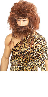 Caveman Wig and Beard