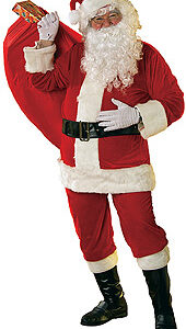 Santa Suit Velour Santa - XL