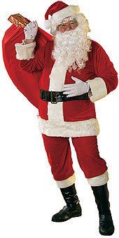 Santa Suit Velour Santa – XL