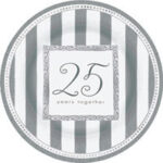 25th Anniversary Tableware Plates