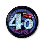 Oh No Big 40 Lunch Plates