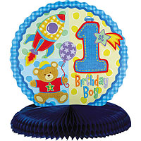1st Birthday Hugs & Stitches Centrepiece