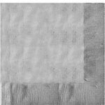 Tableware Silver Lunch Napkins 50ct