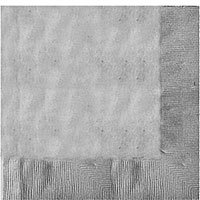 Tableware Silver Lunch Napkins 50ct