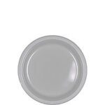 Tableware Silver Plastic Plates – Dessert 20ct