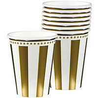 Tableware 50th Anniversary Paper Cups 8ct