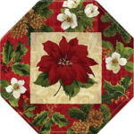 Christmas Botanical Dinner Plates