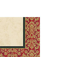 Christmas Holiday Style-Beverage Napkins