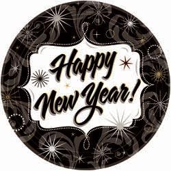 Tableware A New Year Gala Plates 18ct