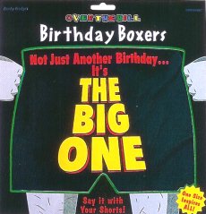 Gift – Boxer Shorts- Its a big One