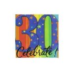 A year 30 Celebrate Napkins