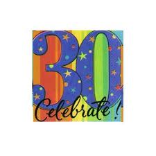 A year 30 Celebrate Napkins