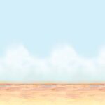 Decor Backdrop Desert Sky & Sand 4x30feet
