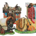 Cowboy Cutouts (4/pkg)