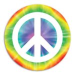 60’s Cutout Peace Sign 13.5in