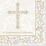 Grace Confirmation Beverage Napkins