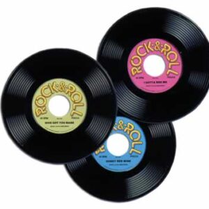 Rock & Roll Plastic Records Decor