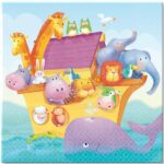 Noah’s Ark Two By Two Lunch Napkins