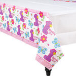 1st Birthday Hugs & Stitches Table Cover