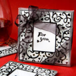 Coasters Heart And Flourish Photo 2ct