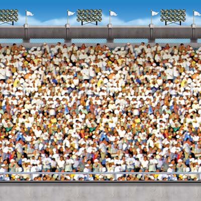 Decor Sports Scene Setter Upper Deck