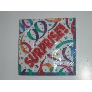 Tableware Party Streamers Surprise Lunch Napkins
