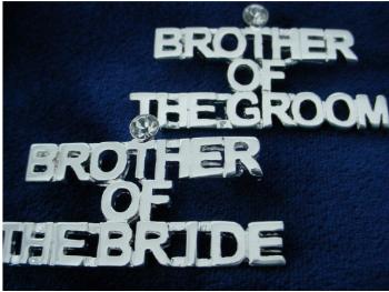 Bridal Party Pin Brother Of The Bride
