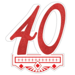 40th Anniversary Cutout