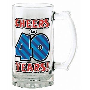 40 Cheers to 40 Tankard