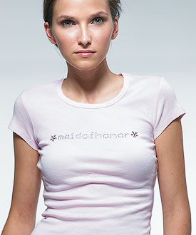 Bridal Party Maid Of Honor Iron on Transfer