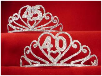A Sparkling 40 Tiara Shimmer