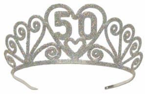 A Sparkling 50 Tiara