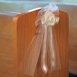 Decor Bows with Tulle & Ribbon