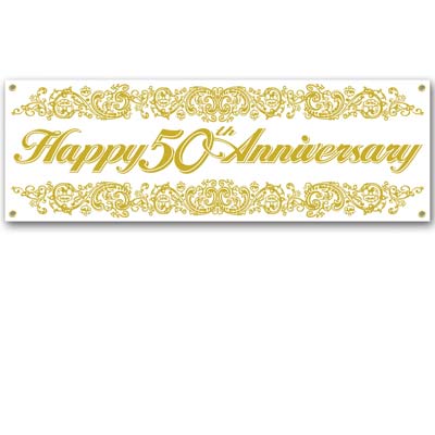 50th Annivarsary Banner
