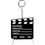 Hollywood Clapper Balloon/ Photo Holder
