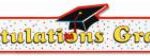 Banner Congratulations Graduate 35in