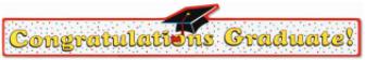Banner Congratulations Graduate 35in