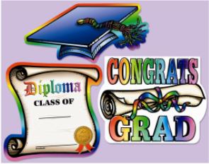 Cutout Graduation Assorted