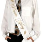 Prom King Sash Satin