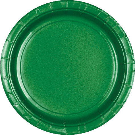 Tableware Green Paper Plates 9″ 24ct