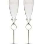 Champagne Flutes Diamond